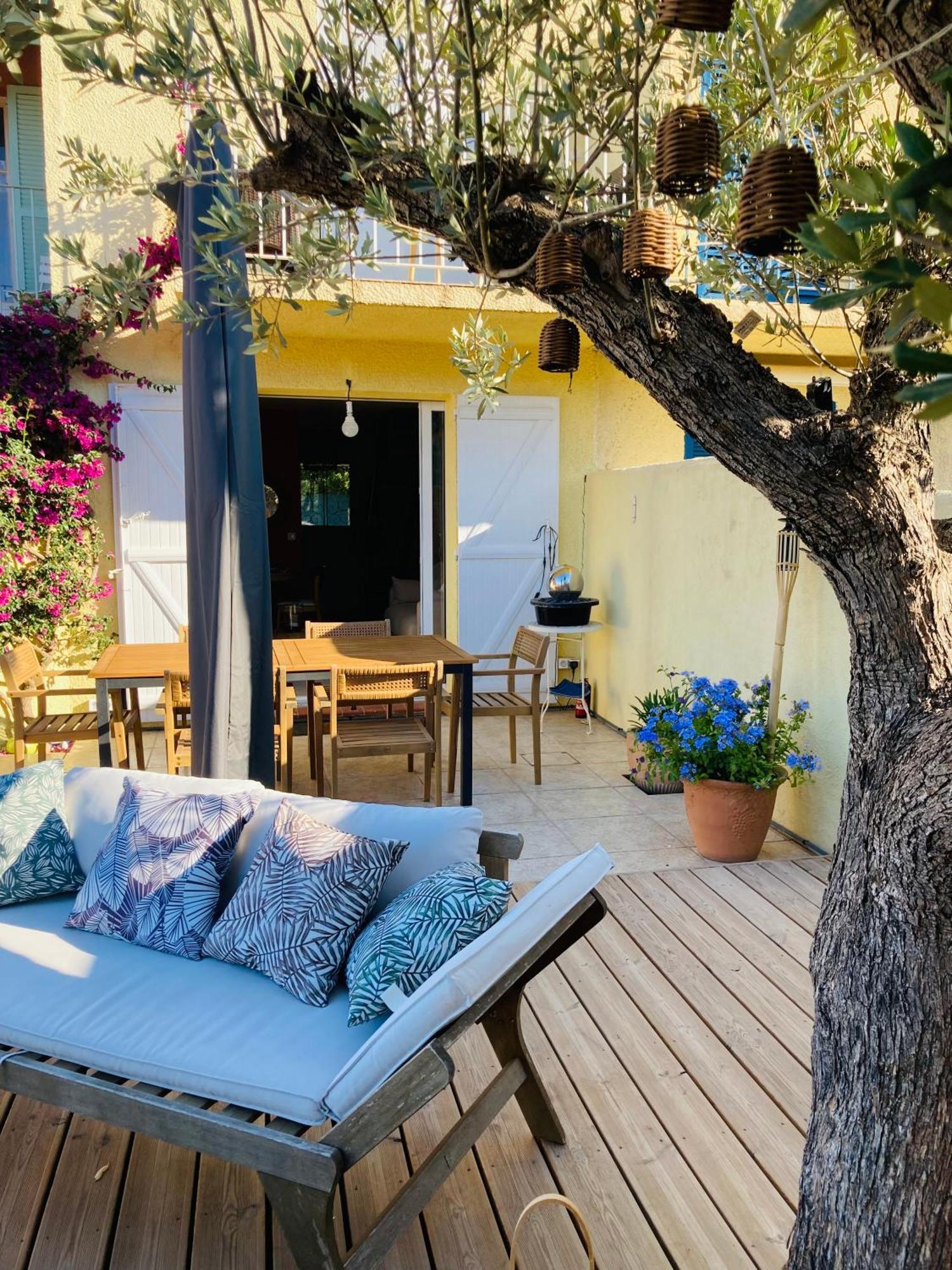 Villa Mazet Renove Golfe De St Tropez Cogolin Esterno foto